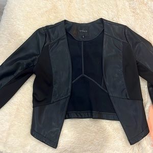 DYNAMITE LEATHER COAT